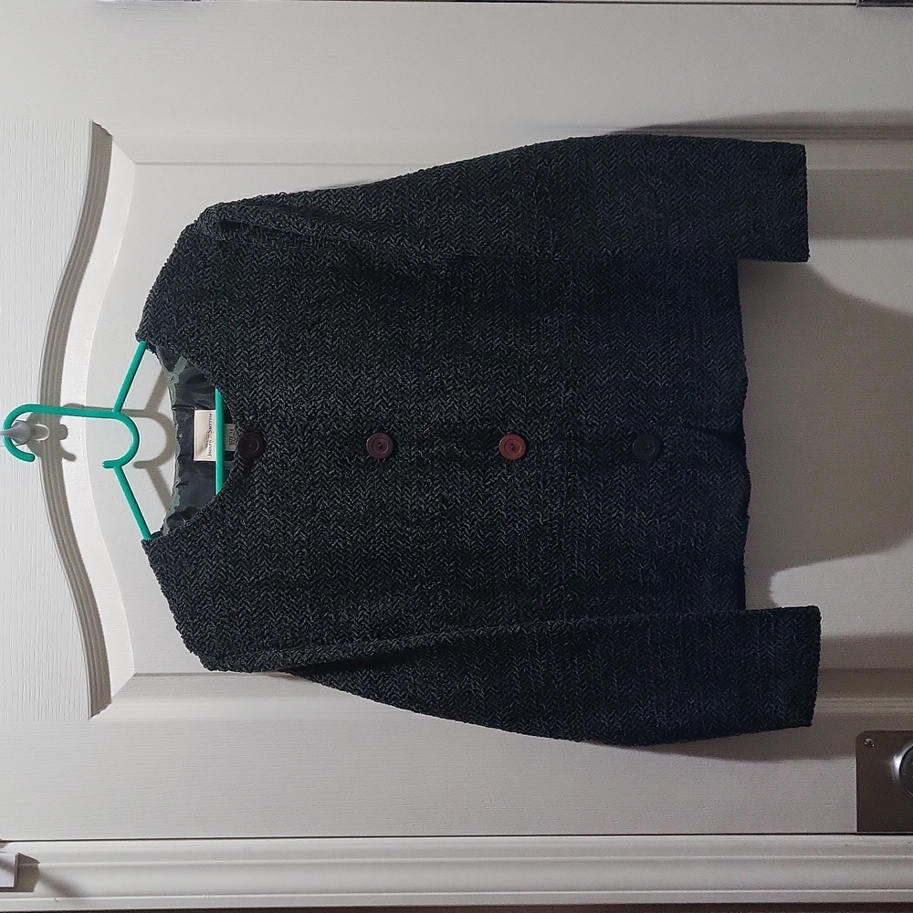 Jaclyn Smith green top/jacket in size 14